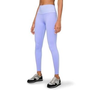 Lululemon Wunder Under High-Rise Legging 25" Blue Purple Luxtreme Sz 6